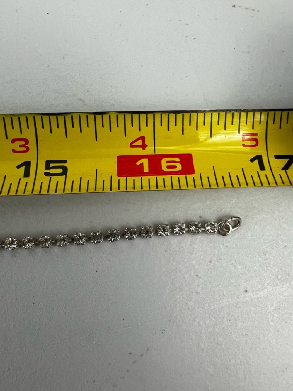 Vintage Rhinestone Necklace - Picture 8 of 9